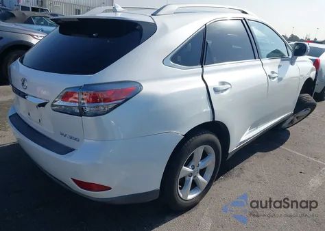 2013 Lexus Rx 350 z USA, uszkodzony, nr VIN JTJZK1BA5D2009488